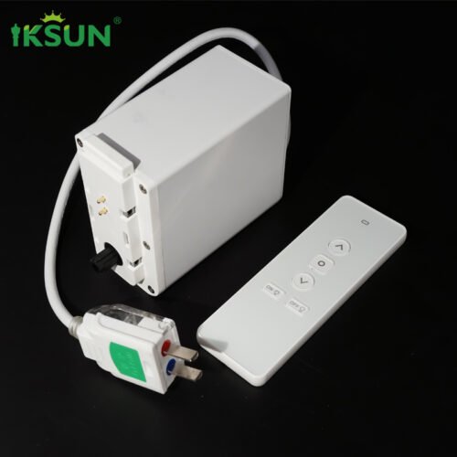 IKSUN 2025 Smart Electric Curtain Track – Voice Control, Remote Included, LED Light, Affordable Price - Image 6