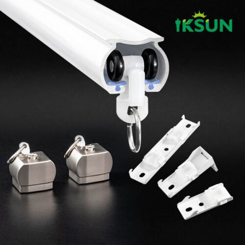 IKSUN China Curtain Track Manufacturer – Wholesale Durable Aluminum Curtain Tracks with Custom Colors at Factory Price - Image 2