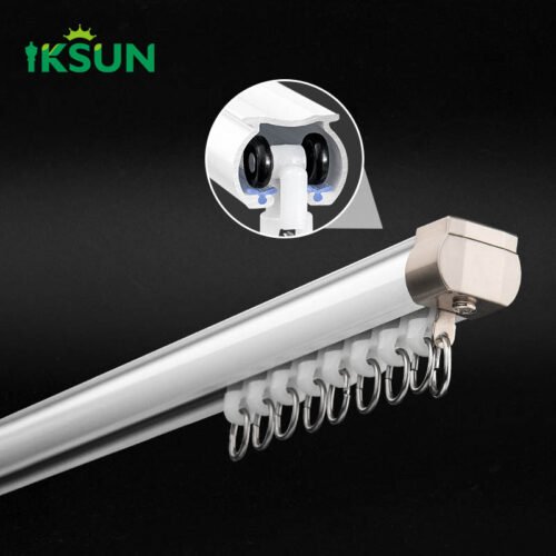 IKSUN China Curtain Track Manufacturer – Wholesale Durable Aluminum Curtain Tracks with Custom Colors at Factory Price - Image 4