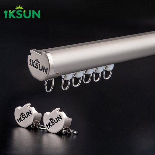 Cửa hàng IKSUN Silent Wall-Mount Track-Nhôm cao cấp cho hiệu suất mượt mà - Hình ảnh 4