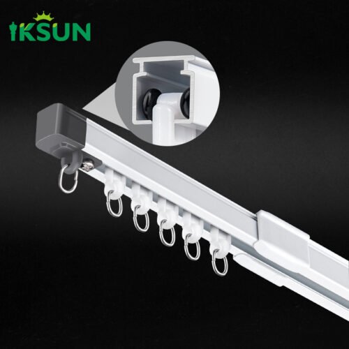 IKSUN Adjustable Curtain Rail – Premium, Durable, and Elegant Telescopic Curtain Track for Wholesale - Image 6