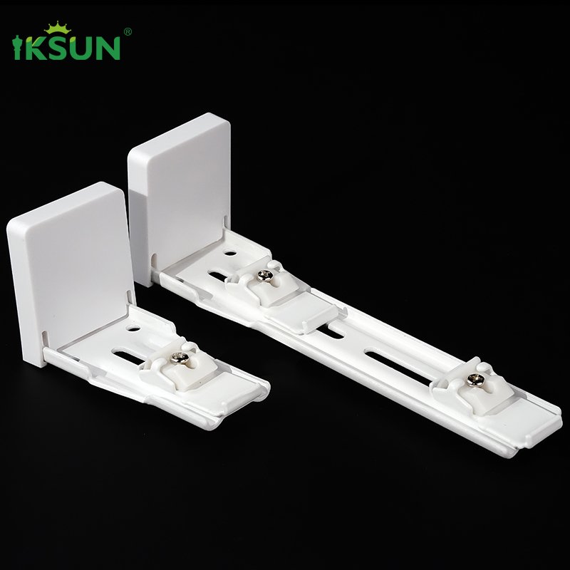 IKSUN Curtain Track System with Cord Draw Rod – Heavy-Duty Silent Pulley, Durable and Elegant Design