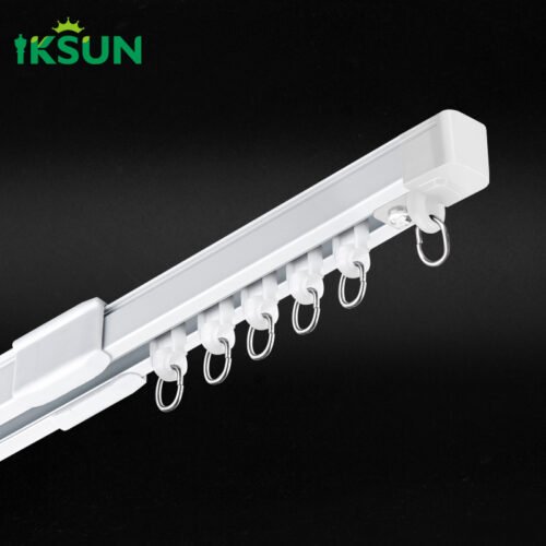 IKSUN Adjustable Curtain Rail – Premium, Durable, and Elegant Telescopic Curtain Track for Wholesale - Image 2