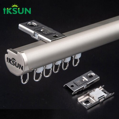 Cửa hàng IKSUN Silent Wall-Mount Track-Nhôm cao cấp cho hiệu suất mượt mà - Hình ảnh 6