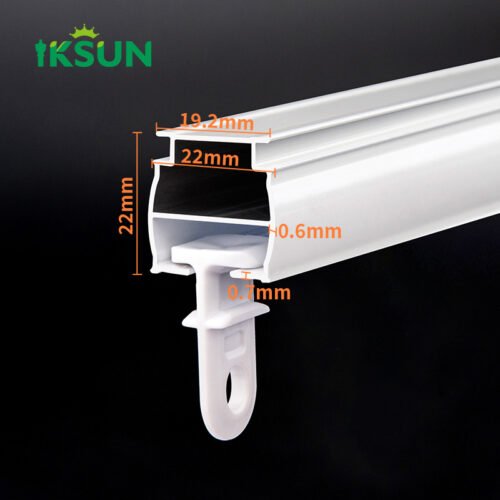 IKSUN Durable Aluminum Curtain Track Wholesale, Specially Designed for Hotels and Engineering Projects - Hình ảnh 6
