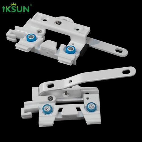 IKSUN Curtain Track System with Cord Draw Rod – Heavy-Duty Silent Pulley, Durable and Elegant Design - Image 5