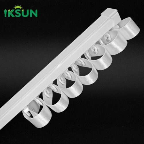 IKSUN Factory S-Fold Curtain Track – Durable, Customizable Sizes, Flexible Minimum Order Quantity - Image 2