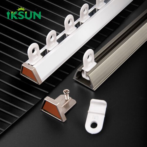 IKSUN Factory Bán buôn Hệ thống theo dõi rèm có thể tùy chỉnh - Hình ảnh 3