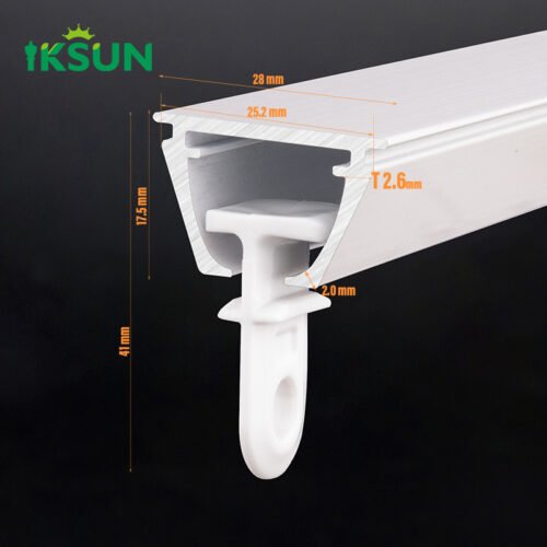 IKSUN Factory Bán buôn Hệ thống theo dõi rèm có thể tùy chỉnh - Hình ảnh 6