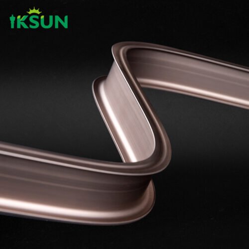 IKSUN Factory Wholesale Alloy Ceiling Curtain Track – Curved and Durable for Commercial Spaces - Immagine 6