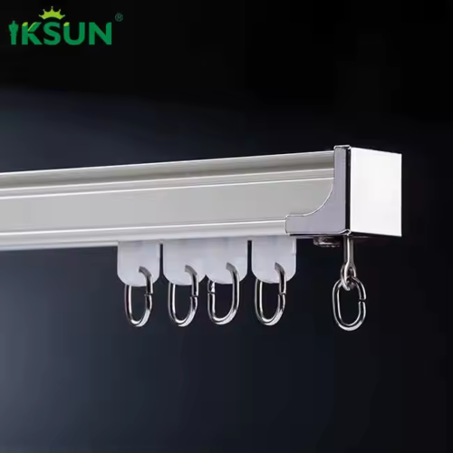 IKSUN Factory Customized Alloy Curtain Tracks – Elegant, Durevole, and Easy to Install - Immagine 2