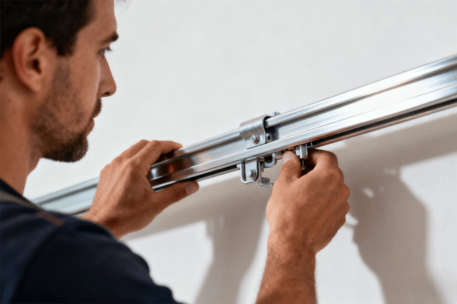 Aluminium Curtain Tracks Category Install