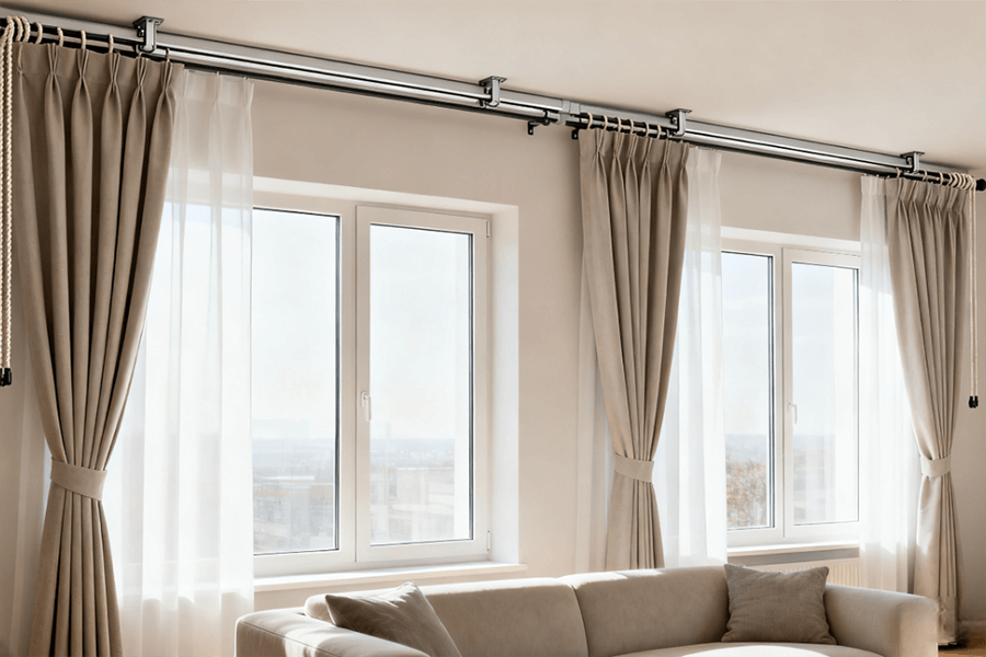 Corded Curtain Tracks Category Scenario