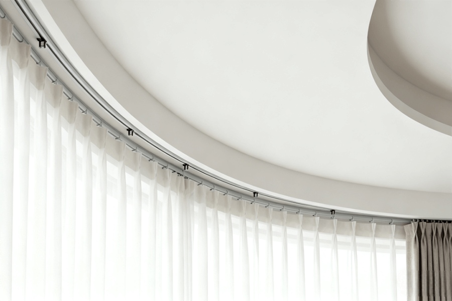 Curved Curtain Tracks Category Scenario