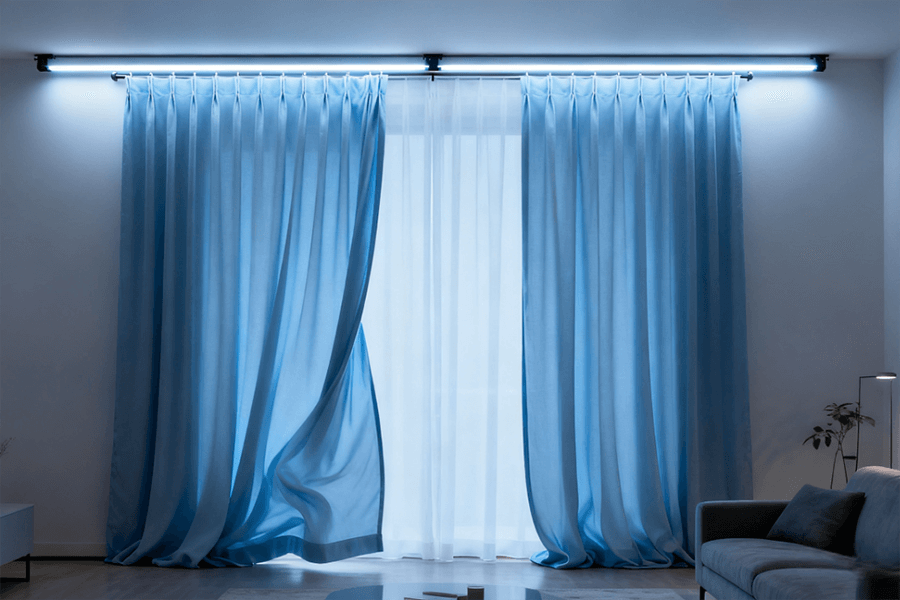 LED Curtain Tracks Category Scenario